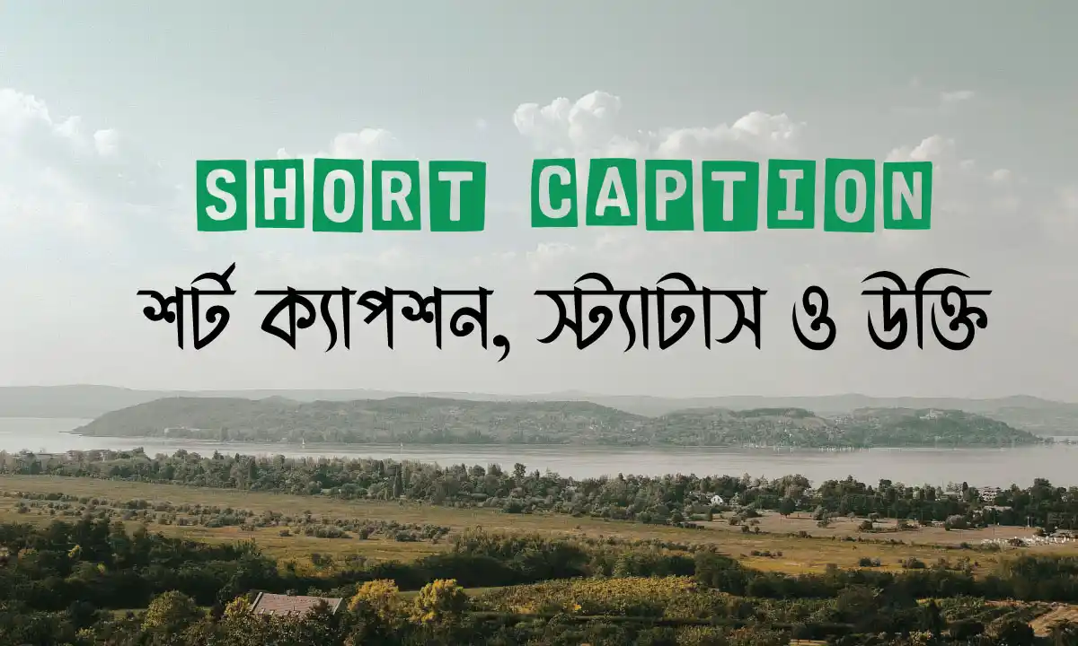 শর্ট ক্যাপশন