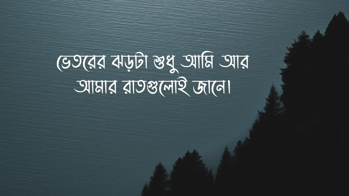 ইমোশনাল কষ্টের স্ট্যাটাস