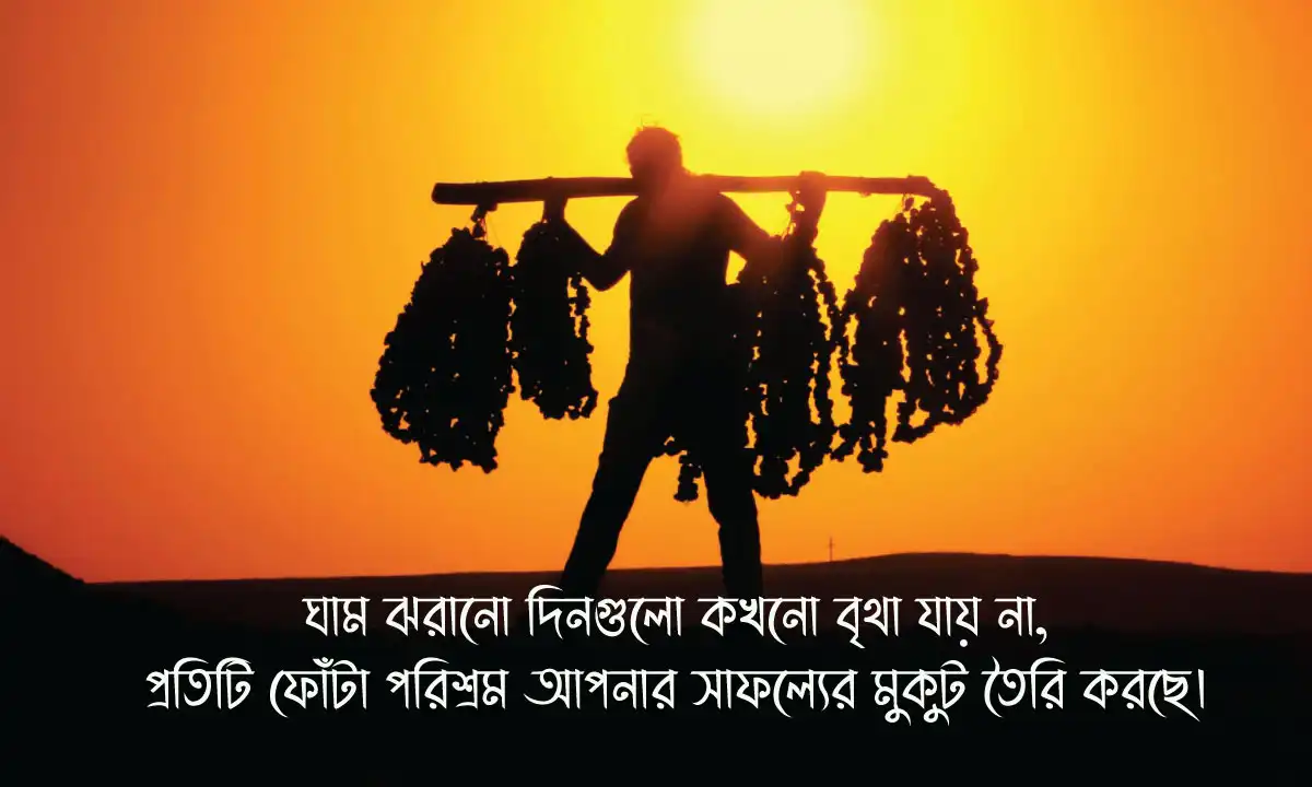 কঠোর পরিশ্রম নিয়ে উক্তি ২০২৬